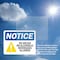 Signmission No Drugs No Alcoholic Beverages Allowed, 14 in W x Rectangle, Plastic OS-2PACK-NS-P-1014-L-16075 - alternate 3